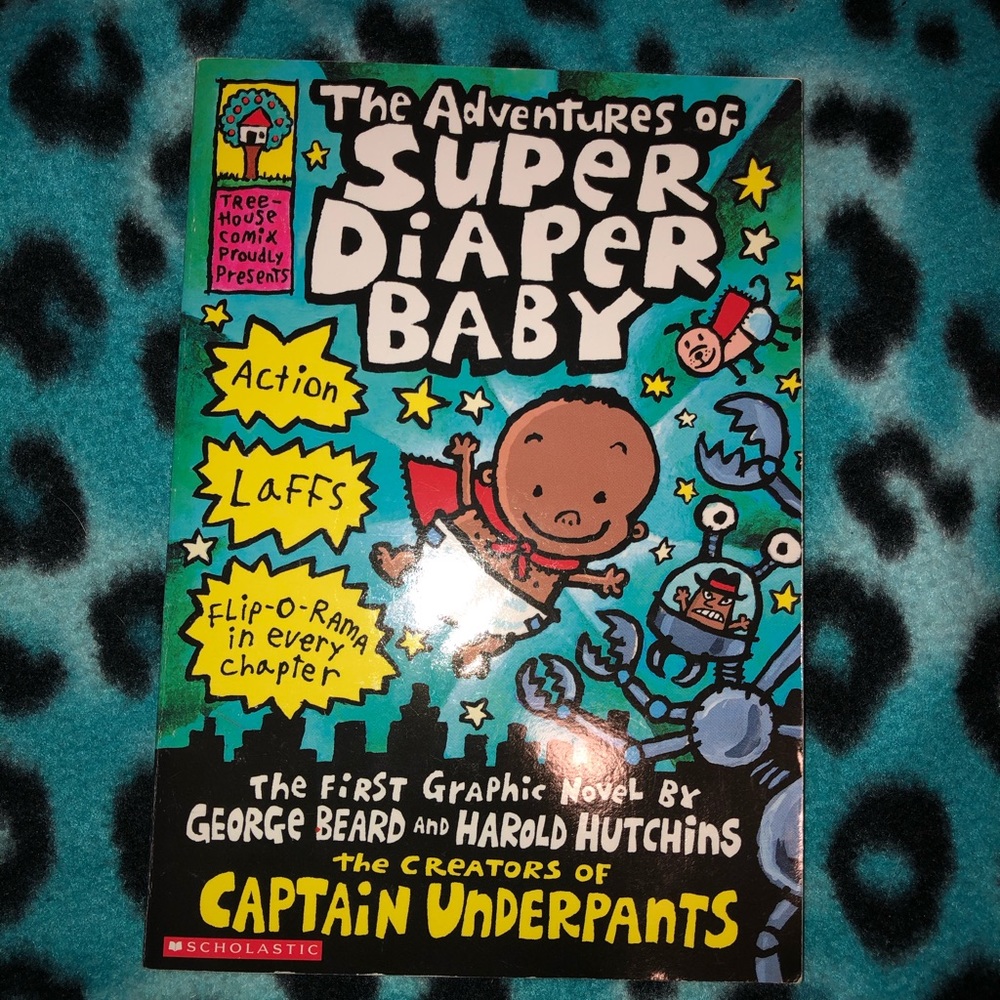 “The Adventures Of Super Diaper Baby” Book